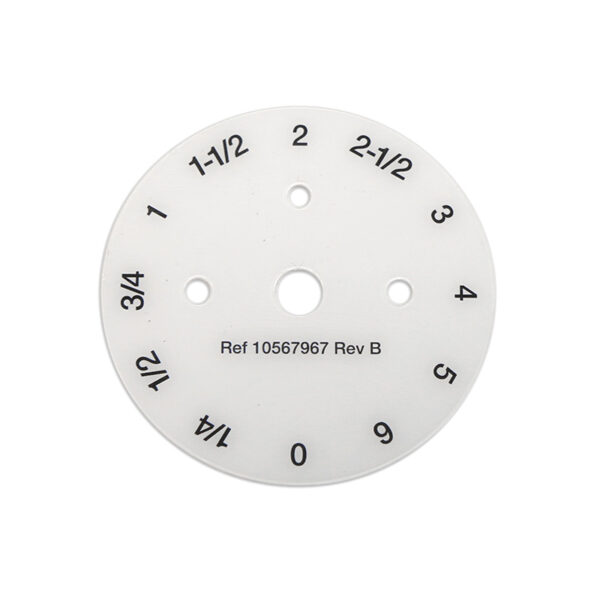 Caire Generation 3 Base 0-6 Number Disc
